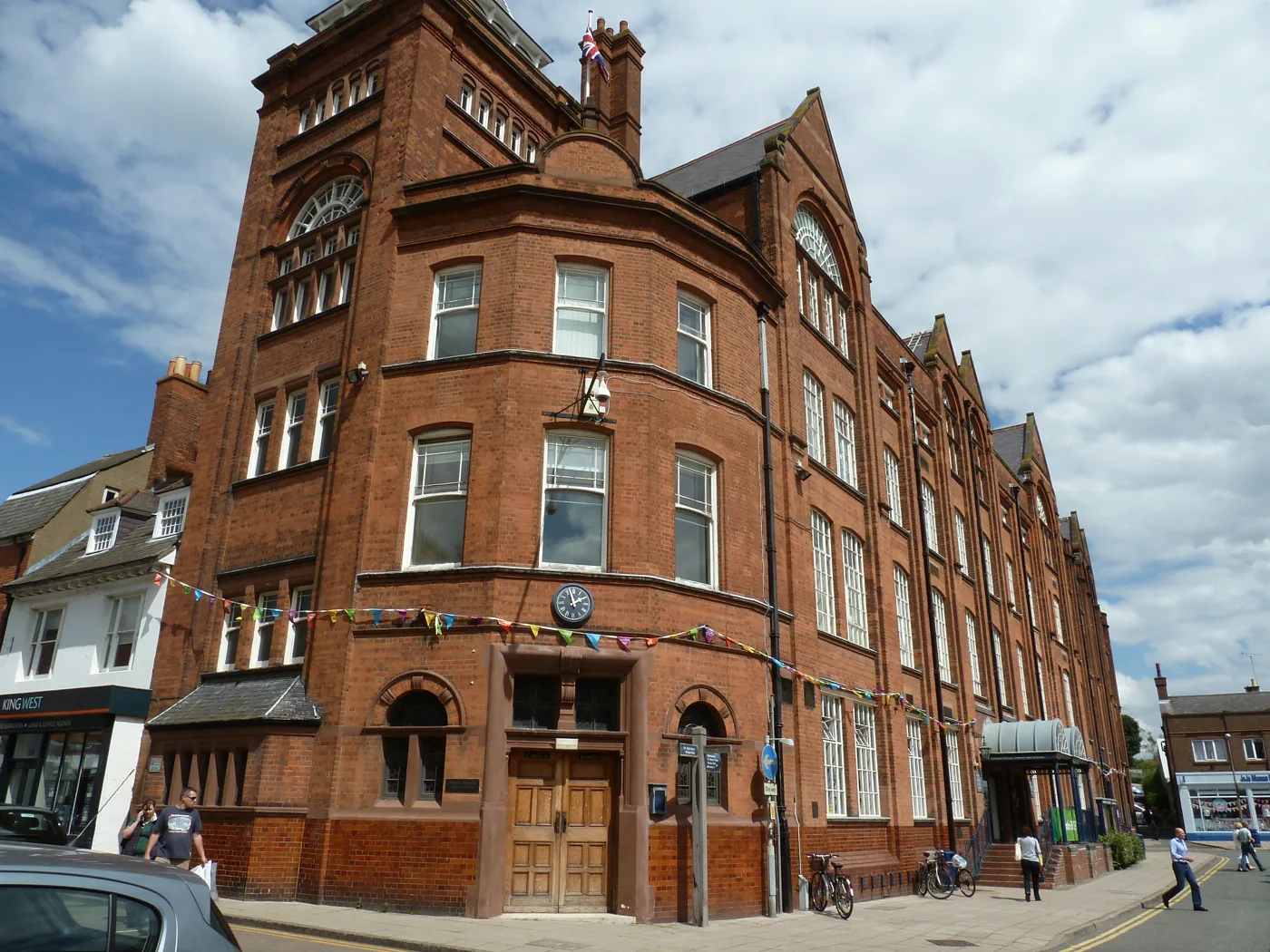 Harborough District Council's offices in Market Harborough. Cabinet meets in the Council Chamber at 5pm.
