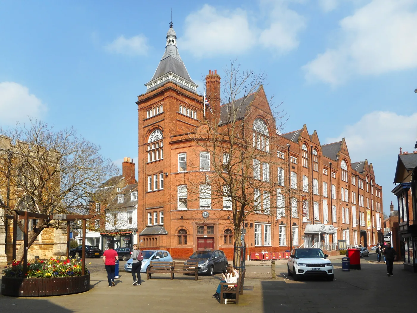 The Symington Building on Adam & Eve Street, Market Harborough, home of Harborough Museum and the former corset factory. Two of this year's free events are held here.