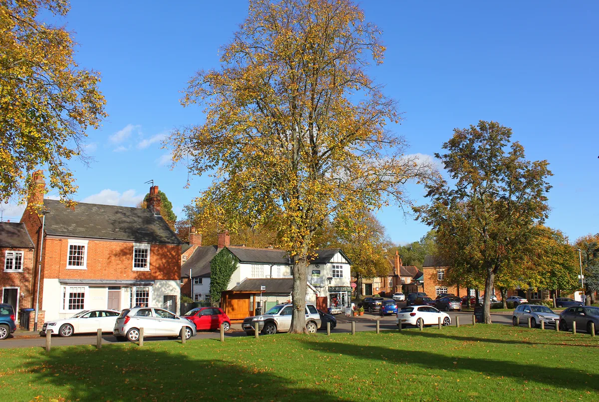 The green at Great Bowden. The village is one of two in the district holding a neighbourhood plan referendum on 8 October.