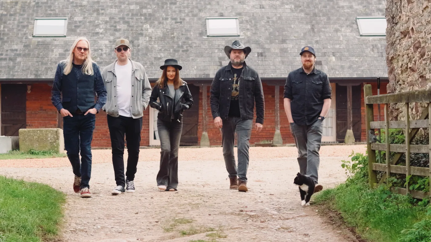 PORTICA at Rockfield Studios in Wales, where the band recorded the four tracks of their debut EP.