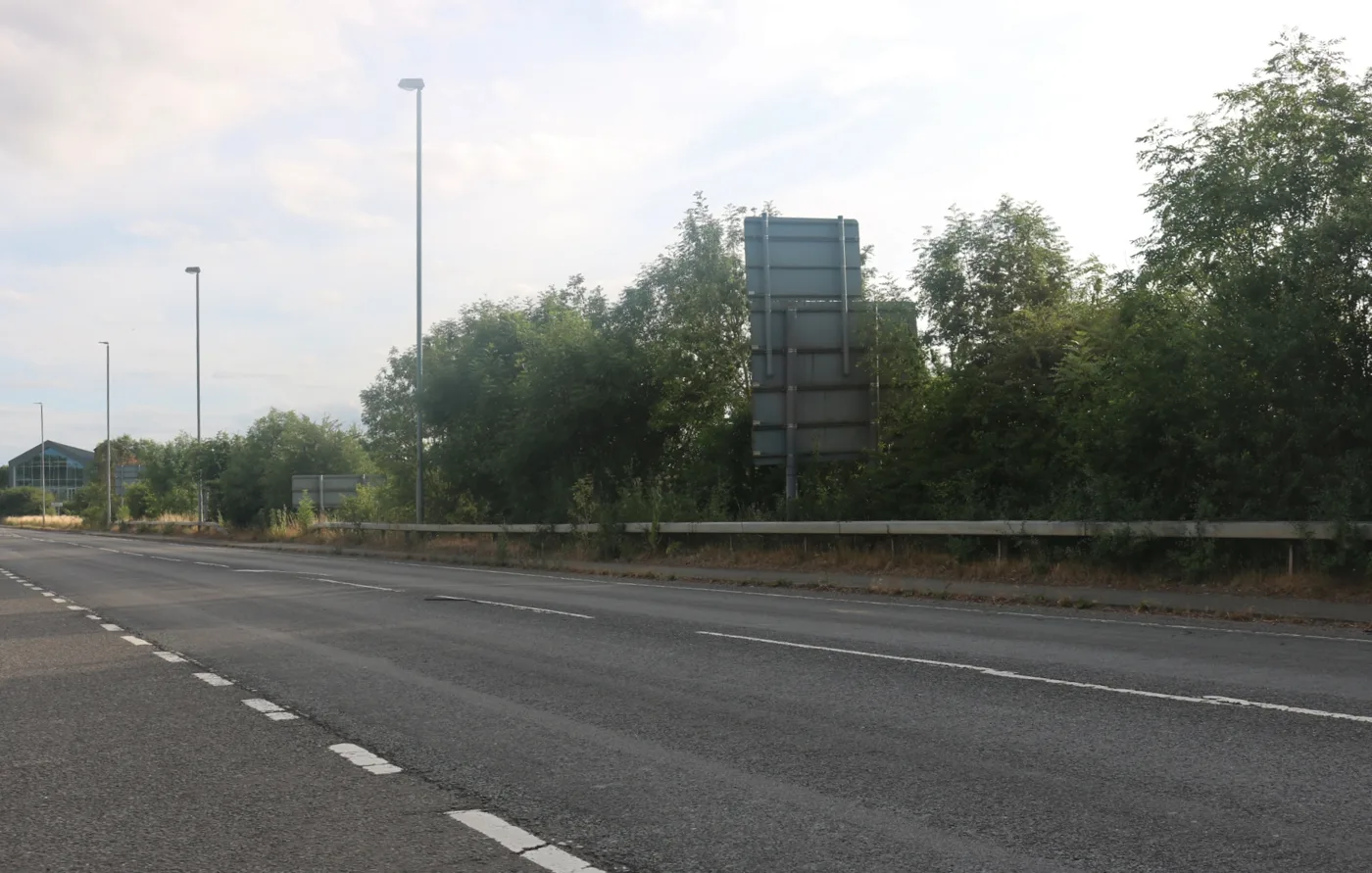 Rockingham Road, Market Harborough, the corridor being rebuilt from 17 August 2026